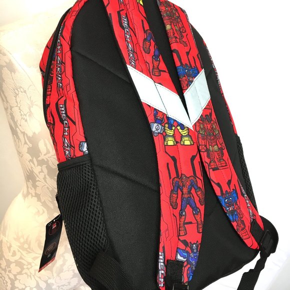 MARVEL Avengers Mech Strike Backpack Book Bag Back to School NWT - Picture 9 of 14